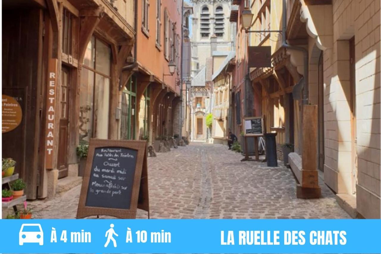 Apartament Joli Studio Meuble Tout Equipe Hyper Centre Wifi Troyes Zewnętrze zdjęcie